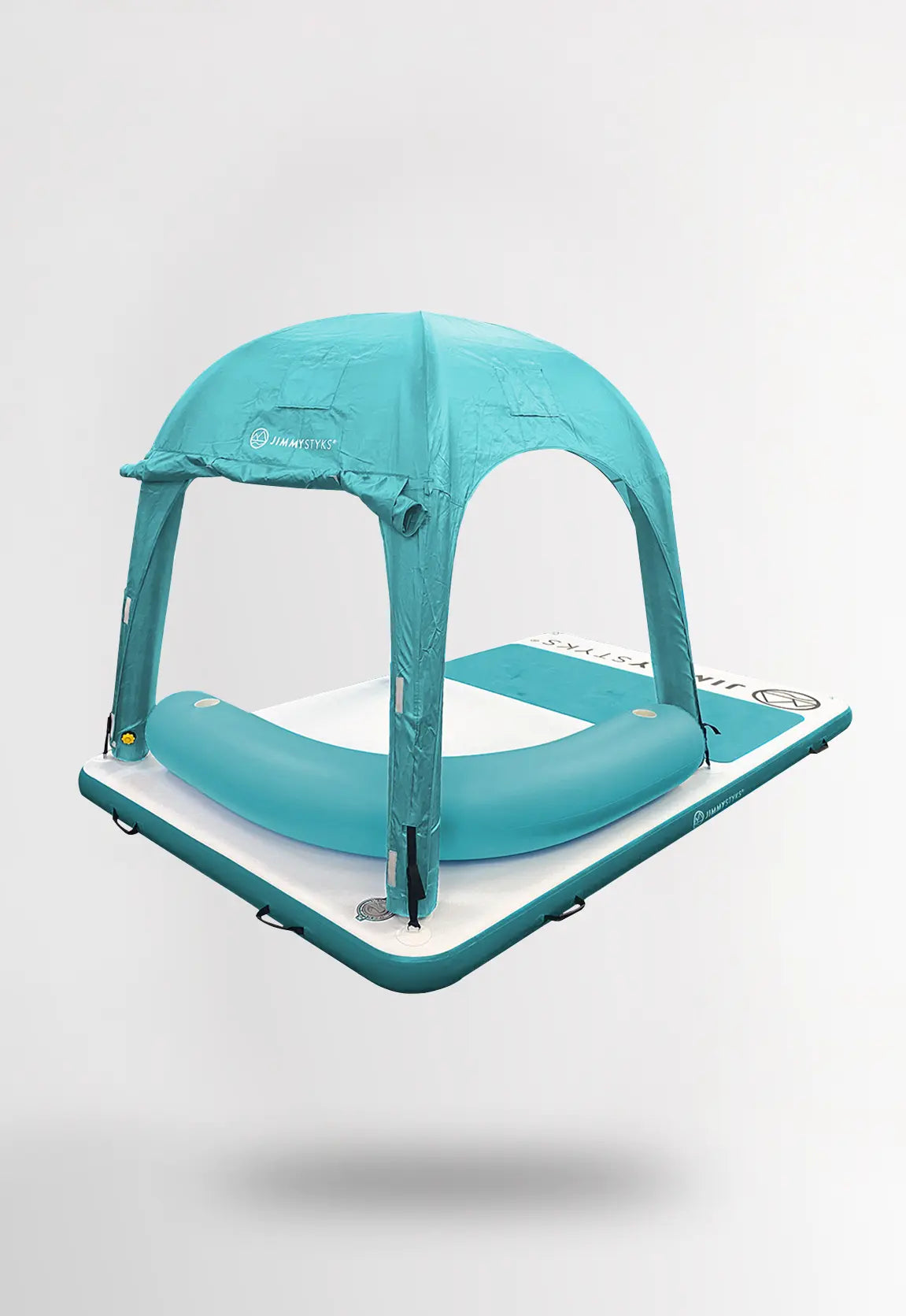 10' Water Mat with Detachable Canopy & Backrest - Jimmy Styks